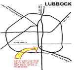 Lubbock Map